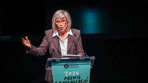 La periodista Júlia Otero, Premi dHonor de la Comunicació 2024 de la Diputació de Barcelona.