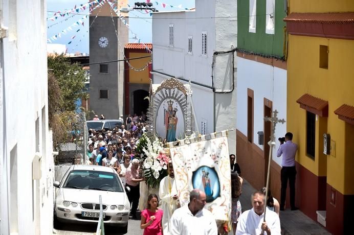 PROCESION VIRGEN DE LAS NIEVES. LOMO MAGULLO