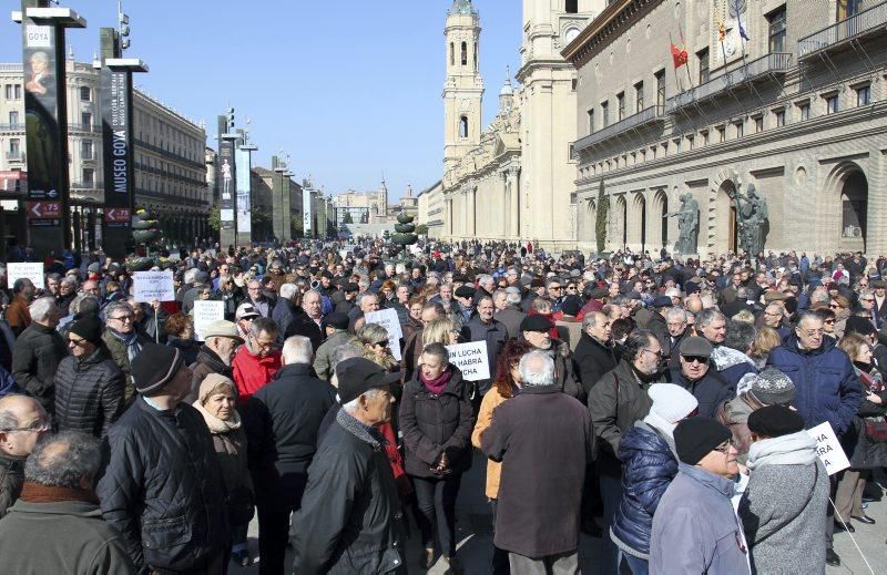 Protesta jubilados