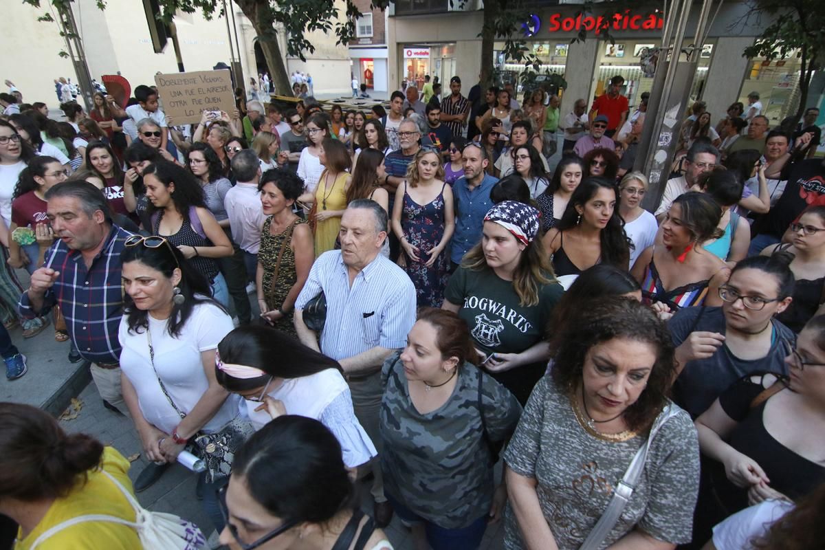 Concentración en Córdoba contra "La Manada"