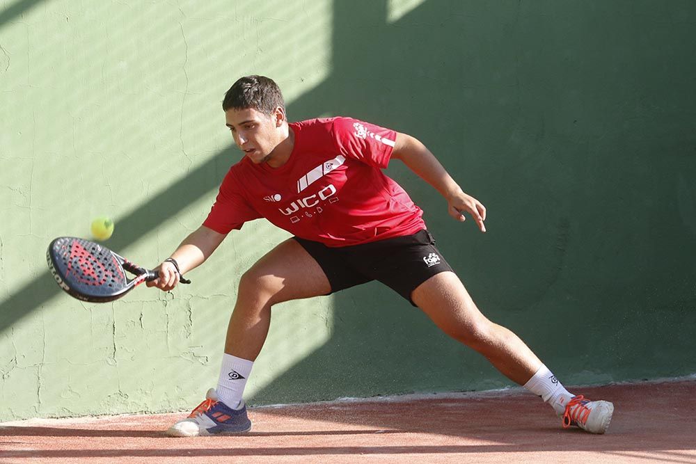 El joven jugador cordobés Rafa Pedregosa