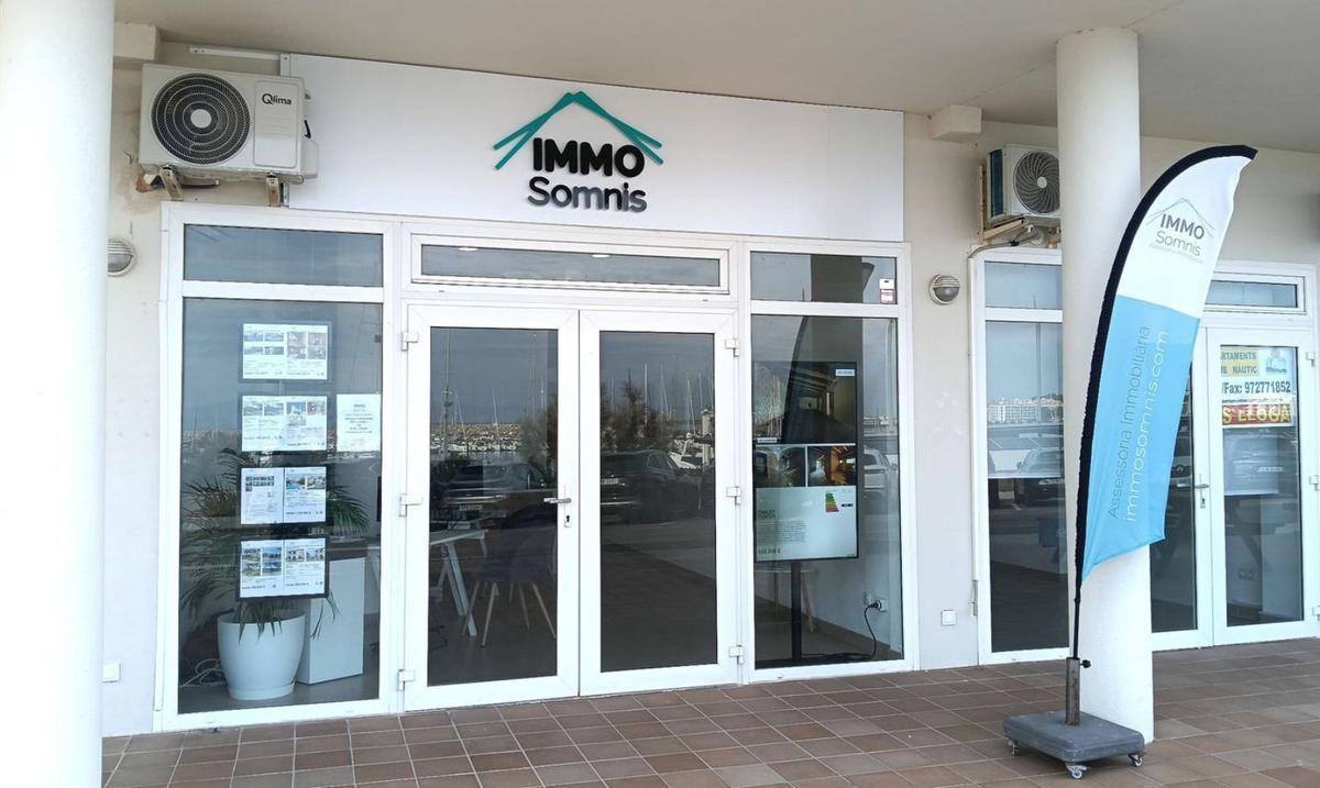 La nova oficina de Immo Somnis a l’Escala.