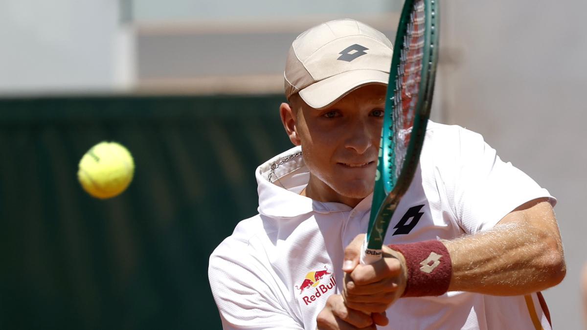 Martín Landaluce en Roland Garros