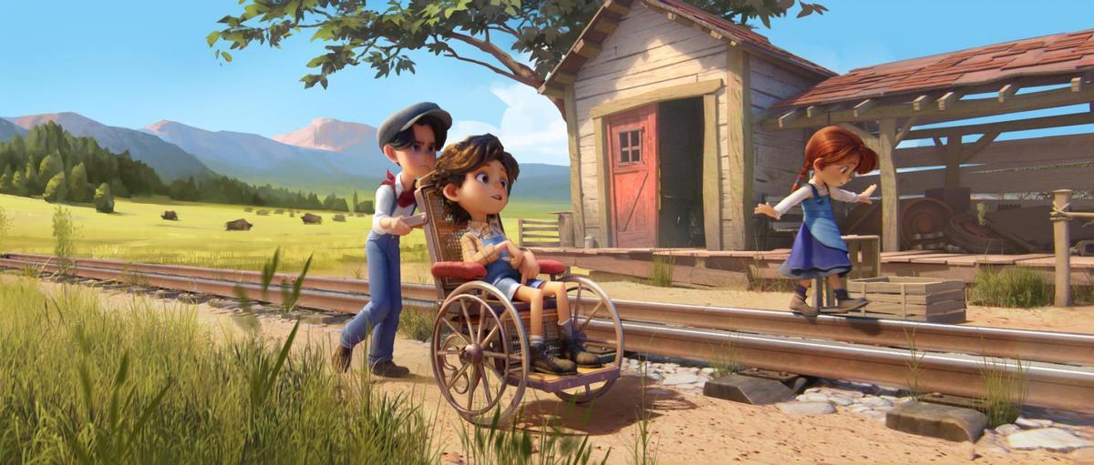 Fotograma de 'Buffalo Kids'.