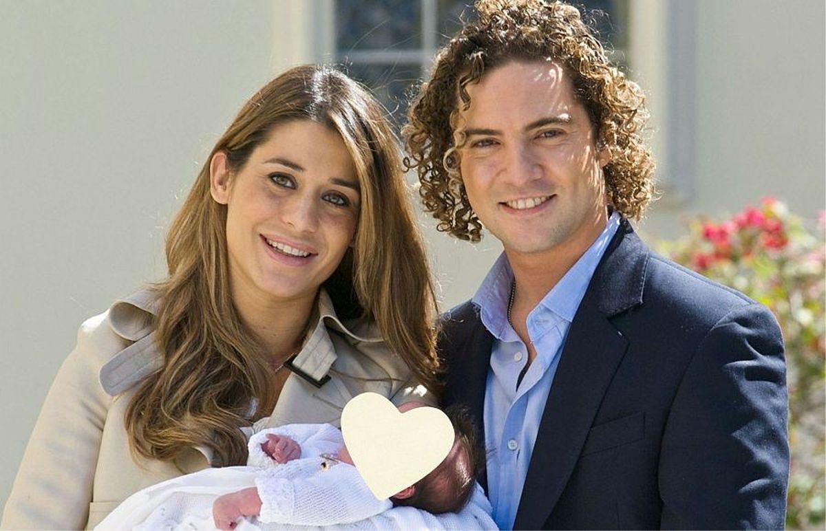 Elena Tablada y David Bisbal, tras ser padres.