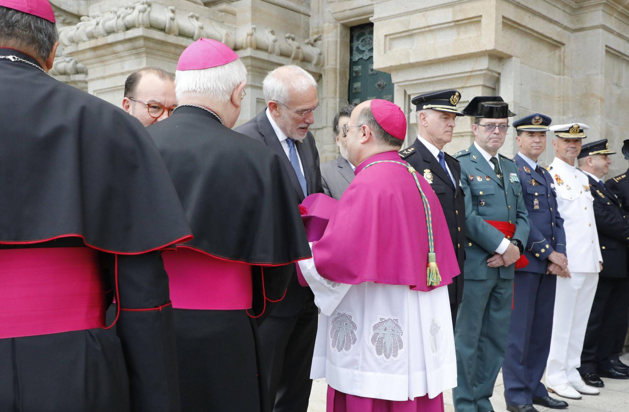 Ceremonia de toma de posesión del nuevo arzobispo de Santiago, monseñor Prieto