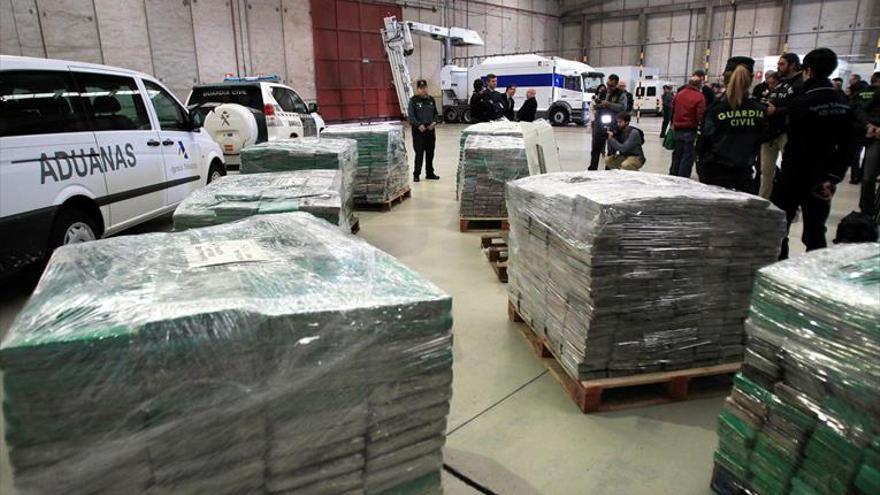 Incautadas 5,8 toneladas de cocaína en Algeciras