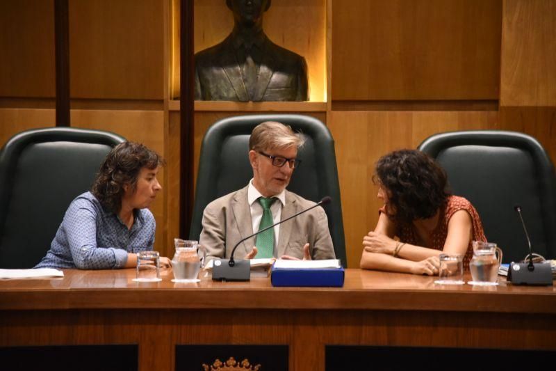 El Pleno del Ayuntamiento de Zaragoza (24-09-18).