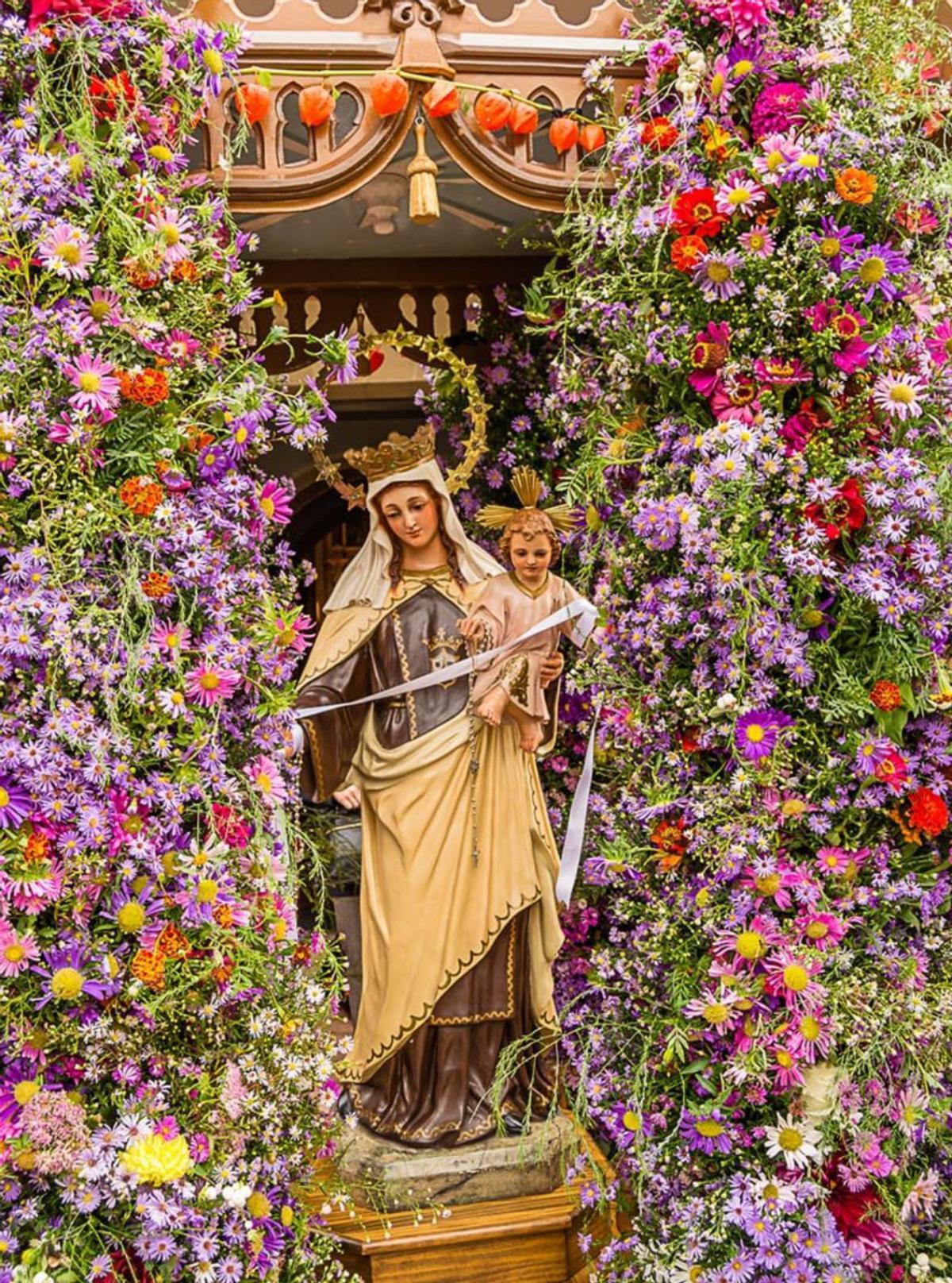 Imagen de la Virgen del Carmen. | Ch. S.