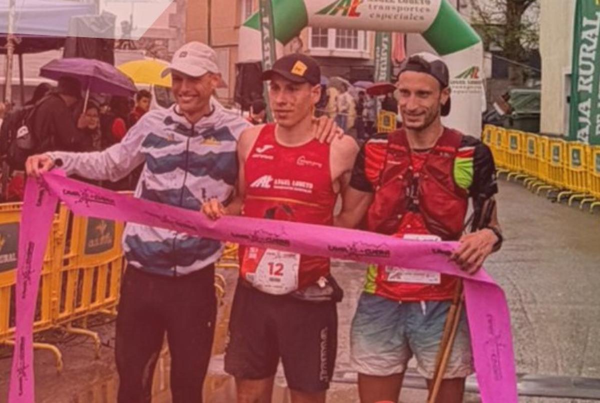 Los tres primeros de la absoluta masculina.