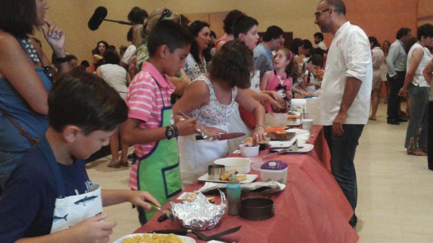 Los platos salados fueron los predominantes en la primera fase, en la que hubo más chicas que chicos.