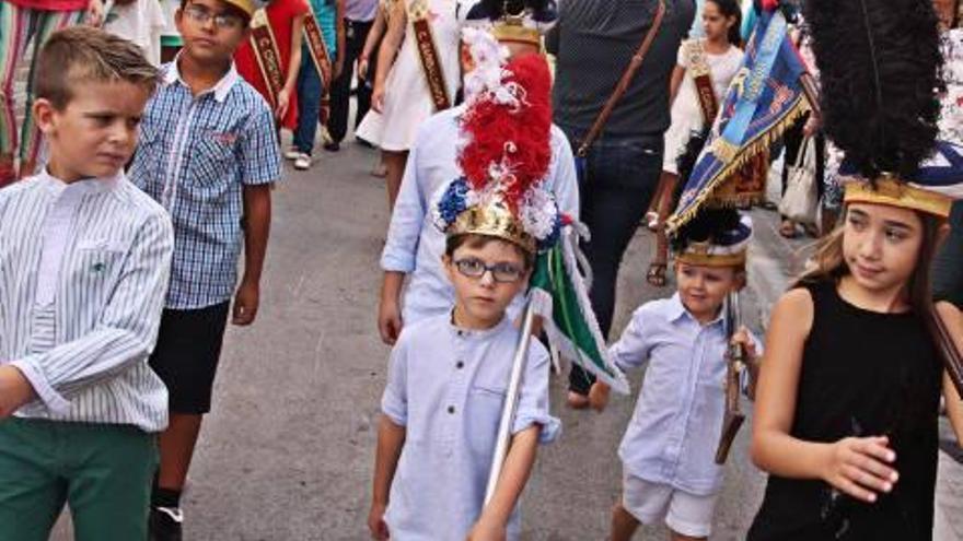 El Medio Año festero de los niños de Sax