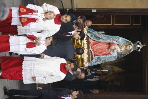 Traslado a San Antolin de la talla de Nuestra Señora del Rosario