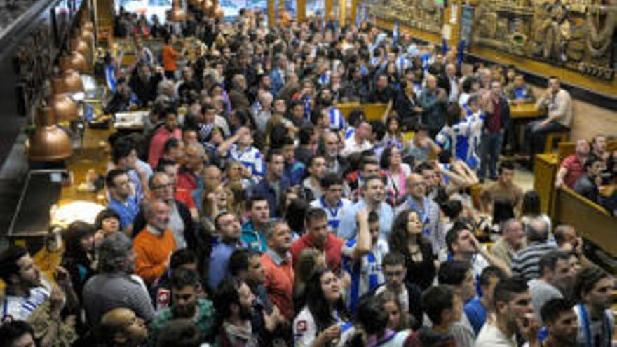 Las cañas de Estrella Galicia de la cervecería de Cuatro Caminos, en casa