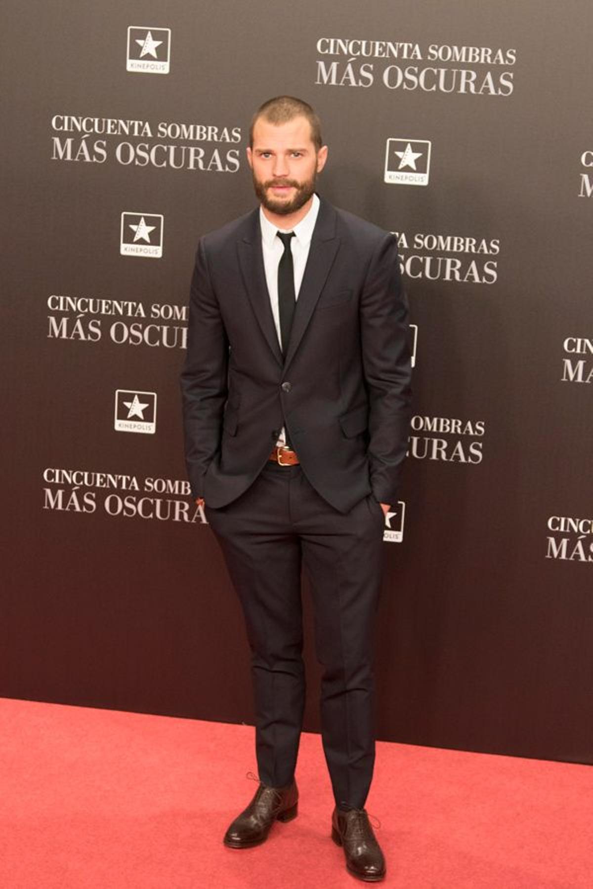 Estreno '50 sombras más oscuras' Madrid: Jamie Dornan