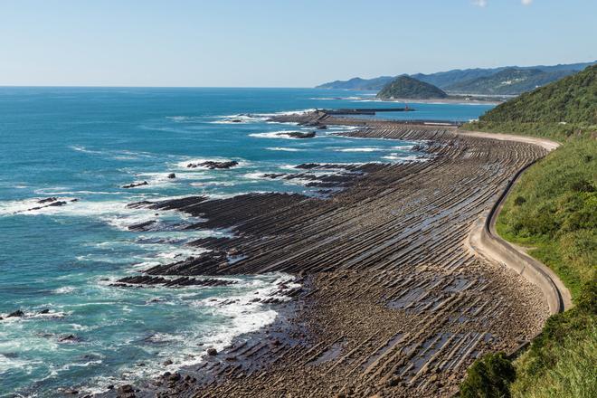 Las tablas de lavar del demonio, Miyazaki, Kyushu, Japan