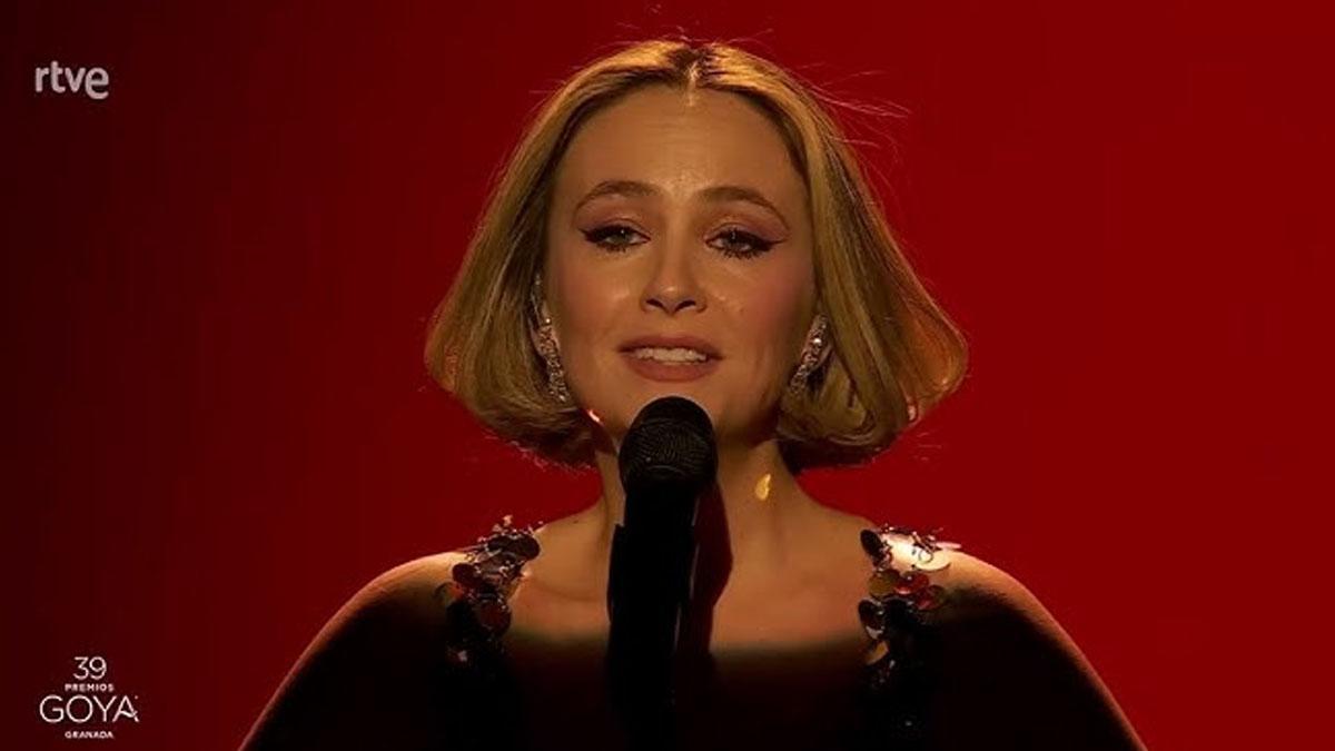 Rigoberta Bandini en los Goya 2025 /