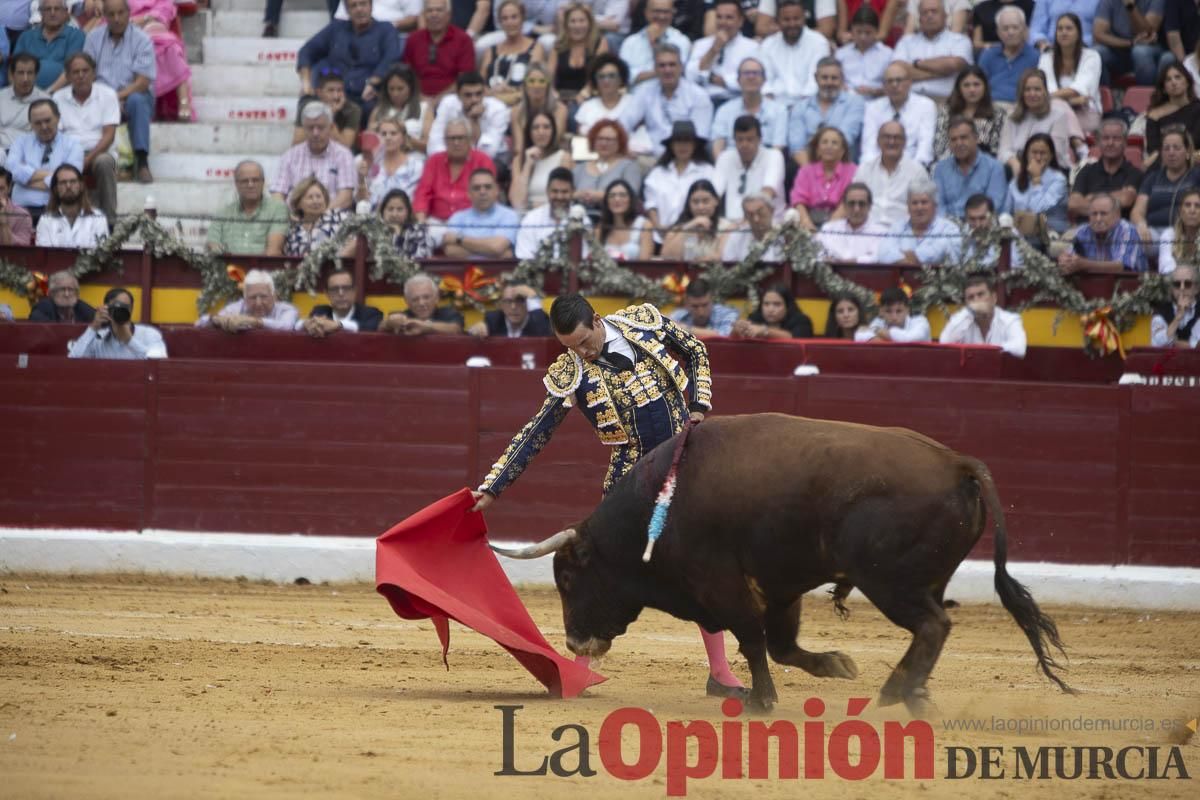 Cuarta corrida en la Feria Taurina de Murcia (Castella, Manzanares y Ureña)
