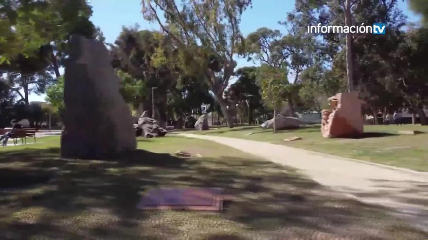 Conoce el Jardín de Rocas de la UA el cual concentra el patrimonio geológico de España