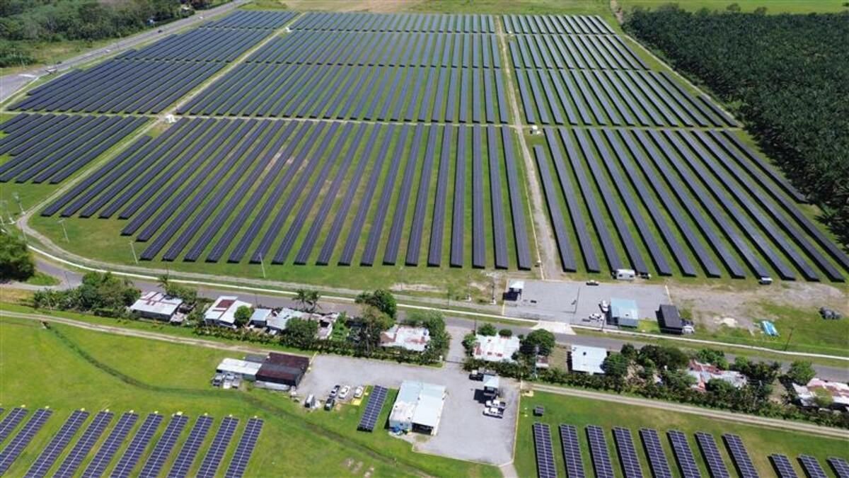 La planta solar de Panamá que ha adquirido Cox.