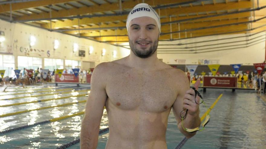 Arnau Rovira, bronze en 4x200 metres als estatals d&#039;hivern