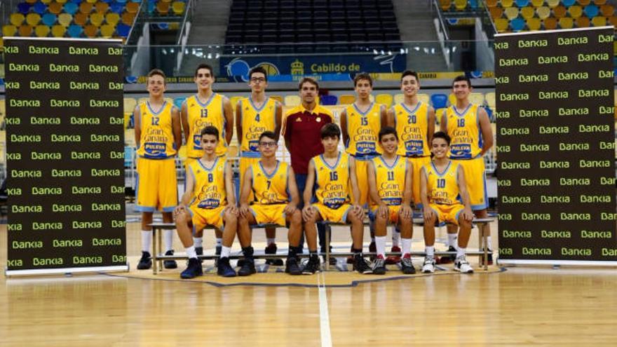 Equipo Infantil del CB Gran Canaria.