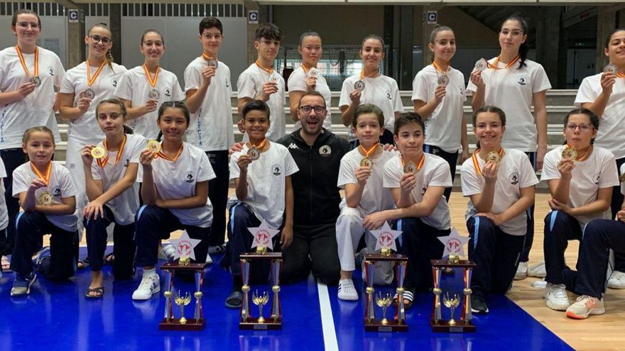 Medallas nacionales para el Club Taekwondo Sada