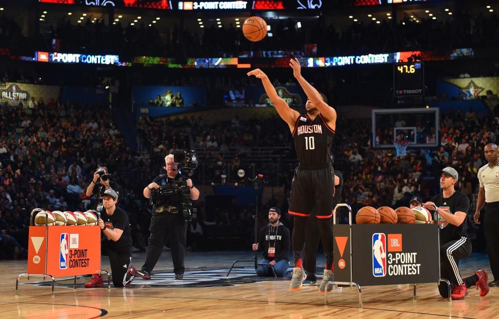 Las imágenes más espectaculares del concurso de mates del All Star de la NBA.