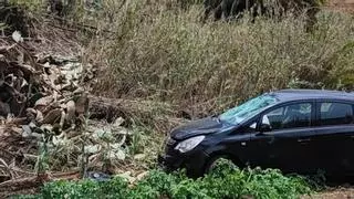 Un hombre se precipita con su coche por un barranco del municipio de Telde