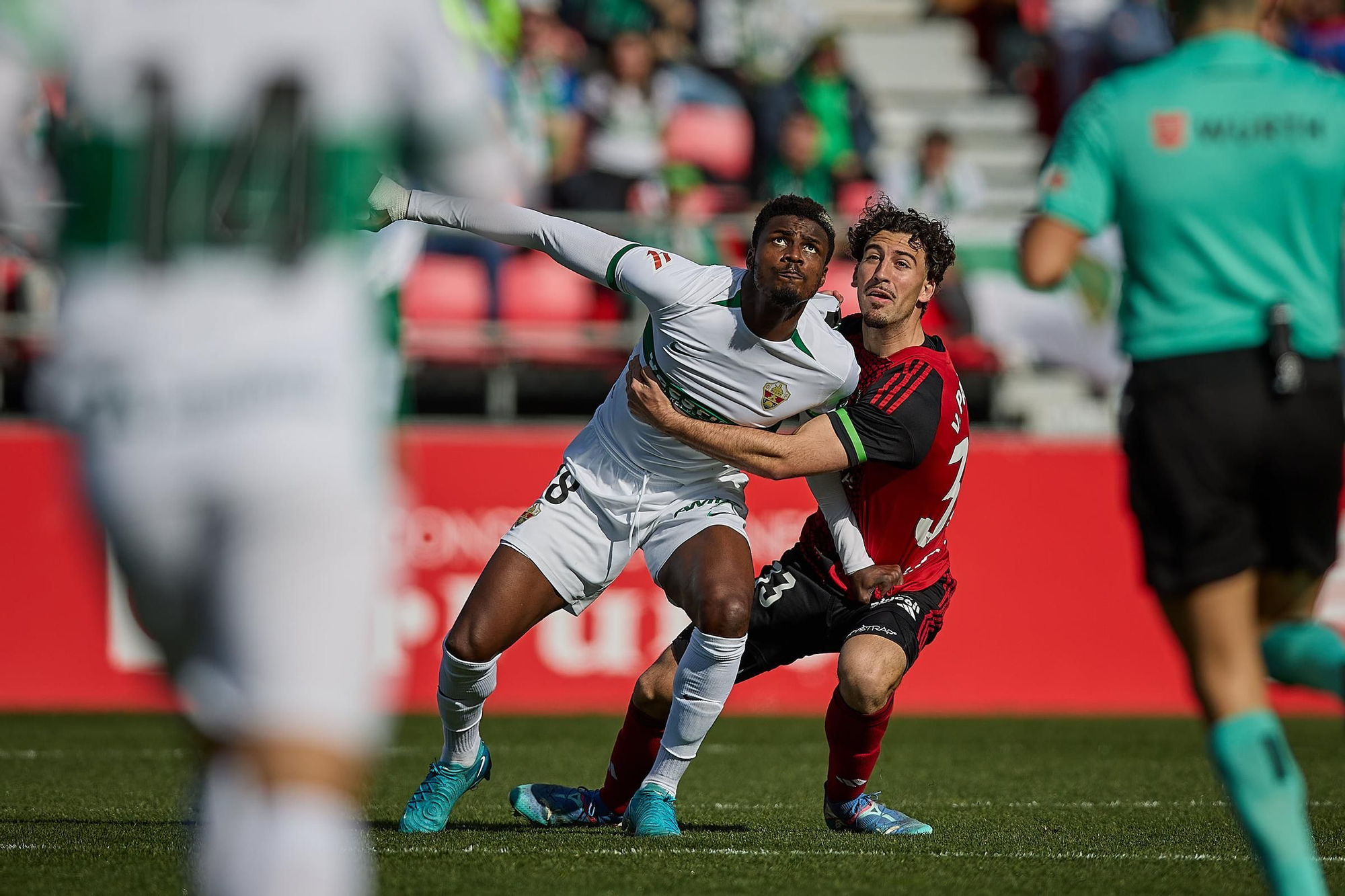 Las mejores imágenes del partido Mirandés - Elche CF