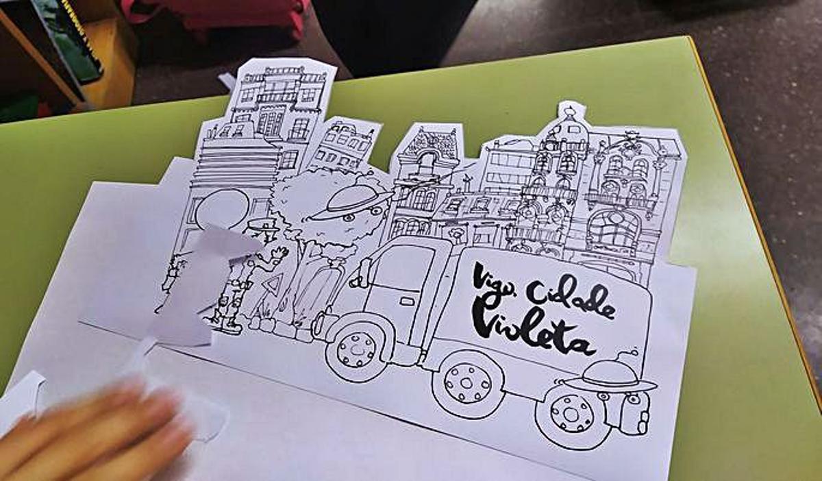 Actividade dos alumnos no obradoiro. | // FDV