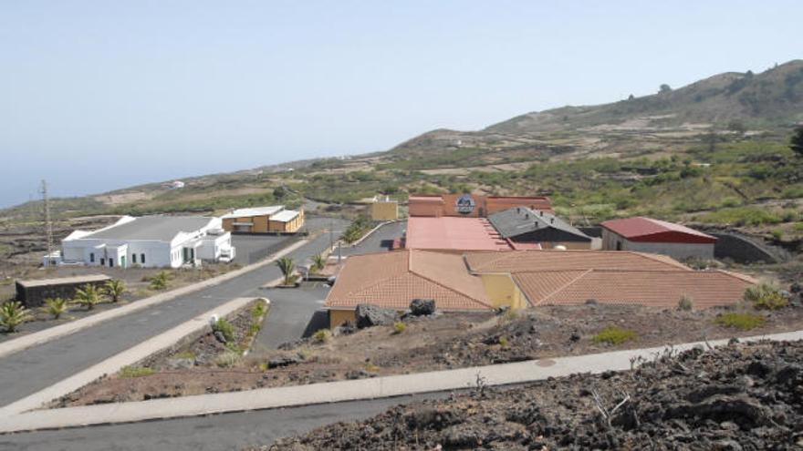 Vista del complejo ambiental El Majano, en el municipio herreño de Valverde.