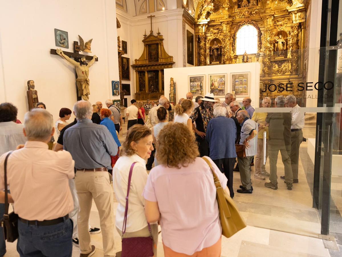 GALERÍA | Exposición de José Seco en la Iglesia-Museo de la Concepción de Toro