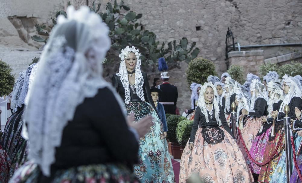 Las 79 chicas y 82 niñas se dieron cita en la Fortaleza antes de la elección