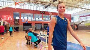 Marta Canella, lista para afrontar el Playoff de la Liga Femenina Endesa con el Barça CBS