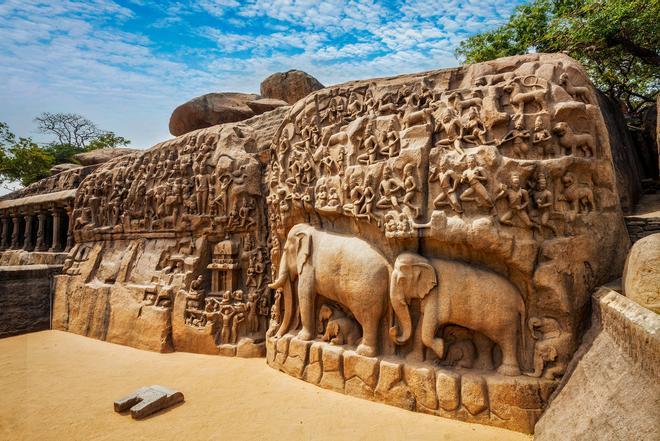Monumentos de Mahabalipuram, uno de los secretos de la India Expedición VIAJAR India del Sur