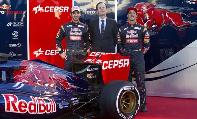 Toro Rosso presentó el STR8