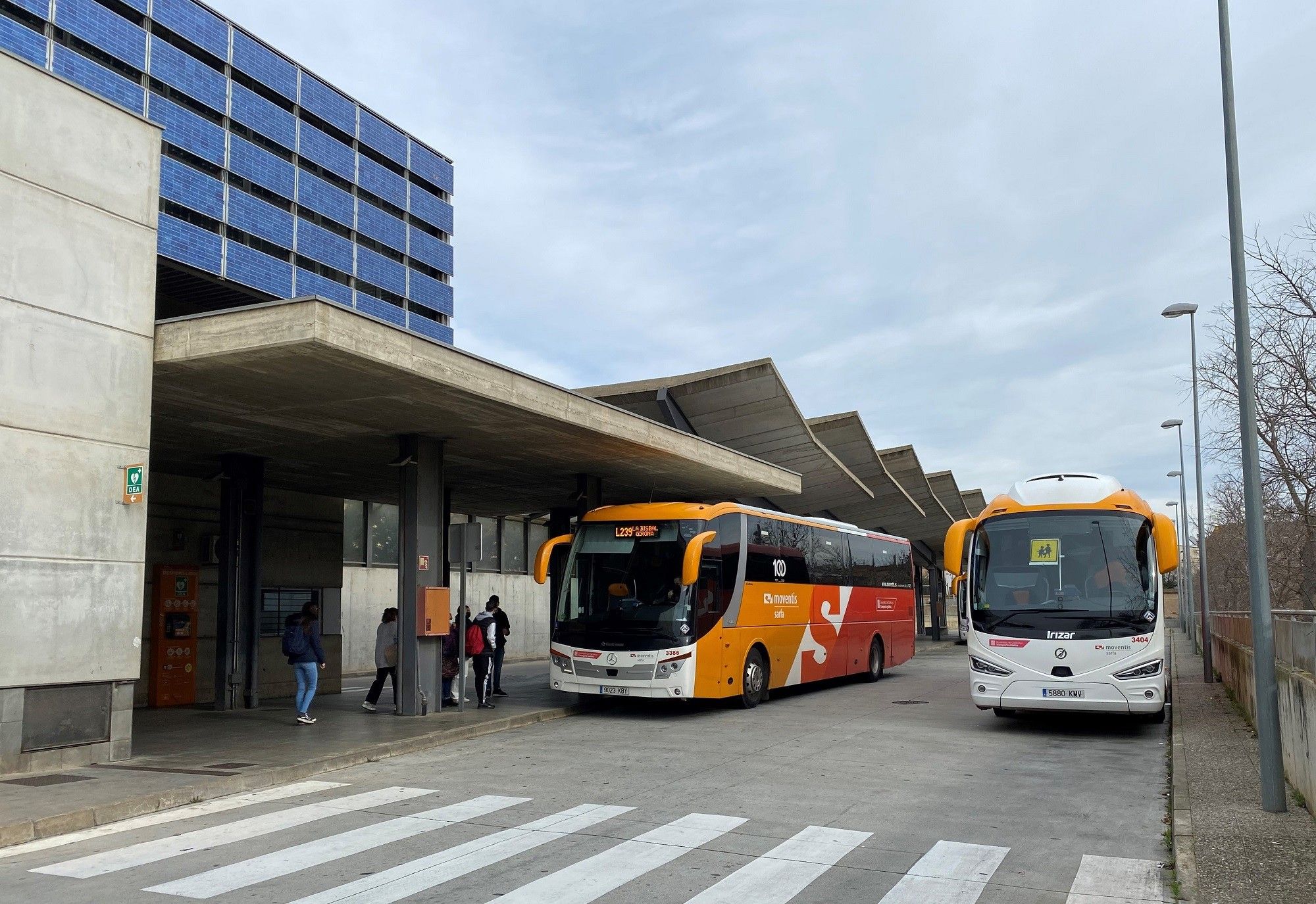 Estacion de autobuses de Palafrugell.