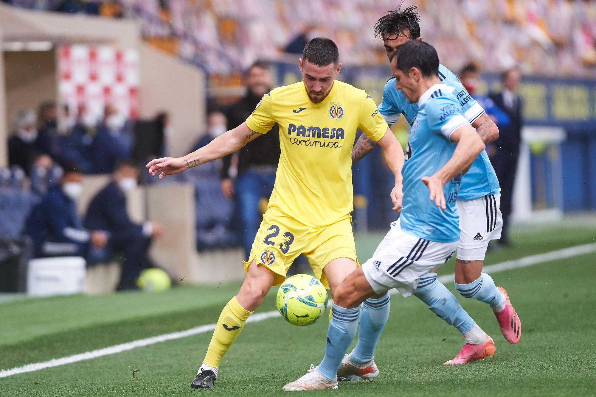 El Villarreal-Celta, en imágenes