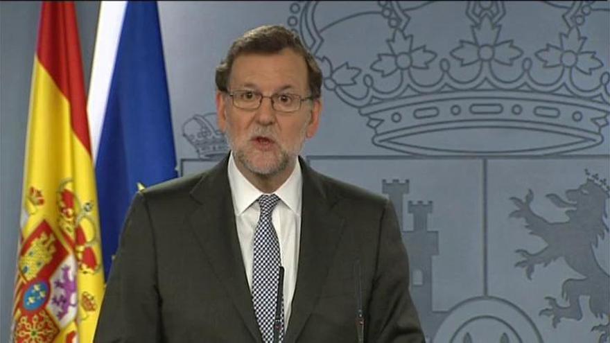 Rajoy: "Cataluña es España. Somos la nación más antigua de Europa"