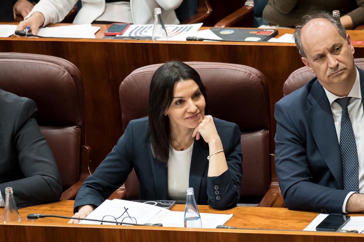 La consejera de Educación, Ciencia y Universidades de la Comunidad de Madrid, María Mercedes Zarzalejo.