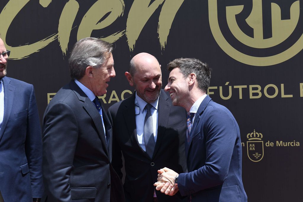 Las imágenes de la gala por los 100 años de la Federación Murciana de Fútbol