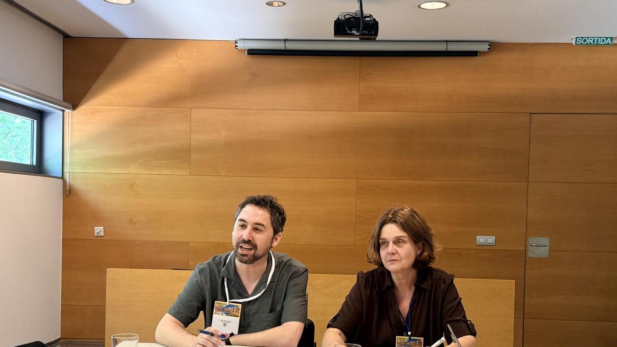 Presentació de l'informe durant el congrés de la setmana passada.
