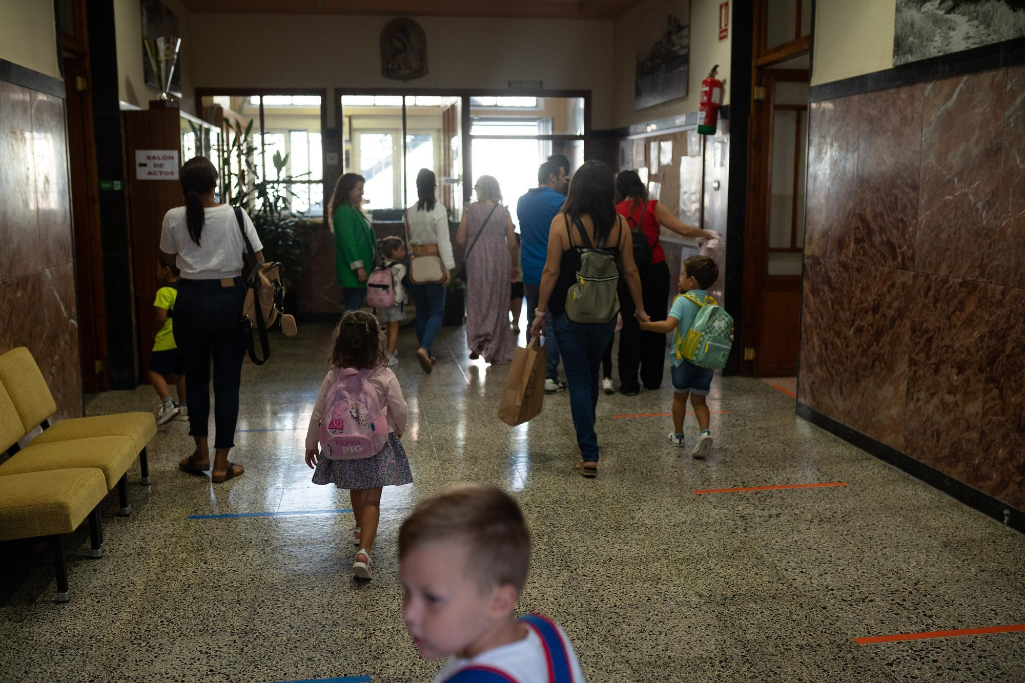 GALERÍA | Así han vivido lo más pequeños la vuelta al colegio en Zamora