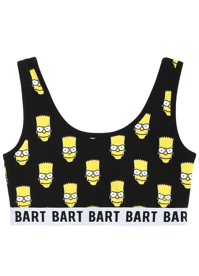 Top deportivo de la colección Simpsons de Tezenis