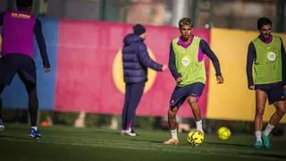 ¡No te pierdas la genialidad de Lamine en el entrenamiento!