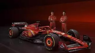 Ferrari presenta el SF-24, el último coche de Sainz en Maranello