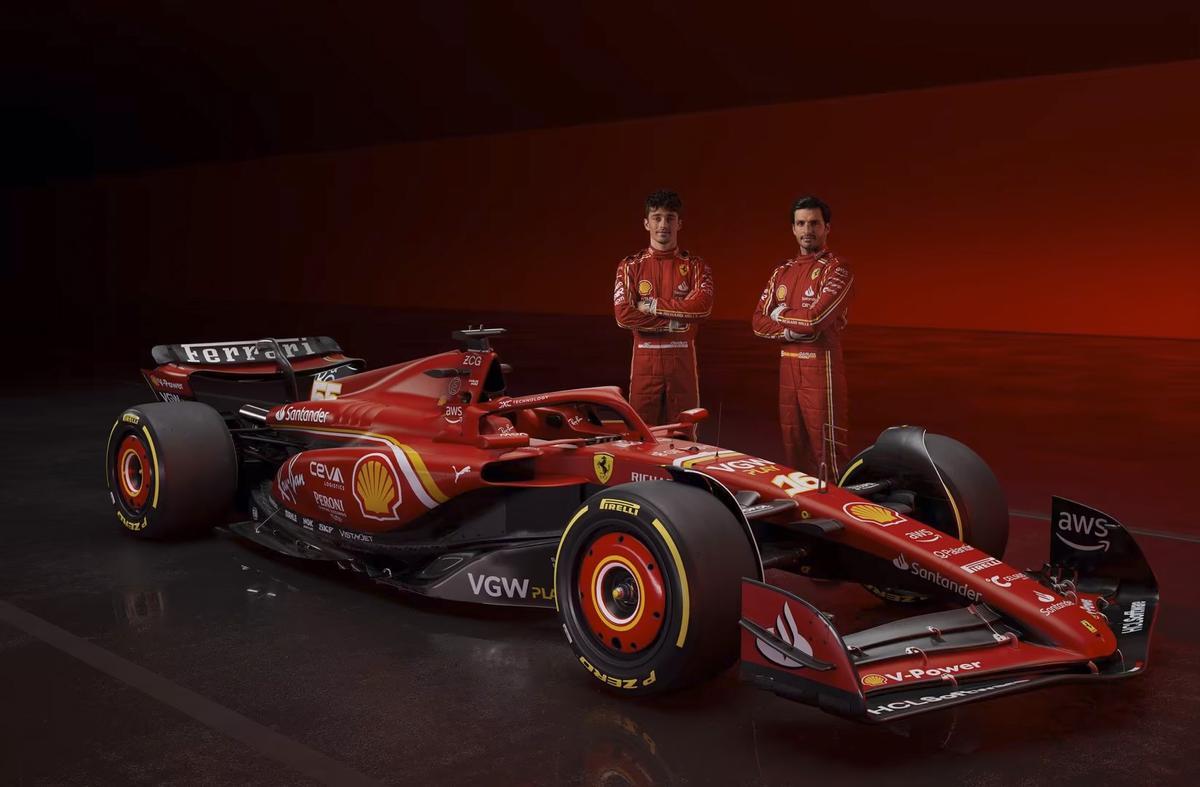 Así es el nuevo Ferrari de Carlos Sainz y Charles Leclerc