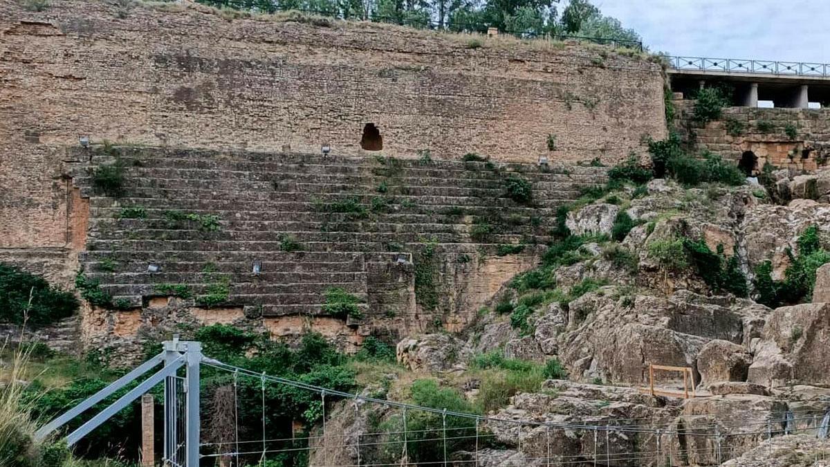 La presa romana, un tesoro hasta hace poco desconocido