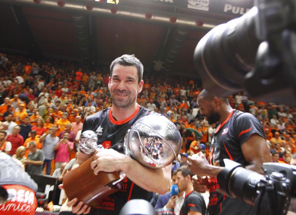 Así ha sido la celebración del Valencia Basket